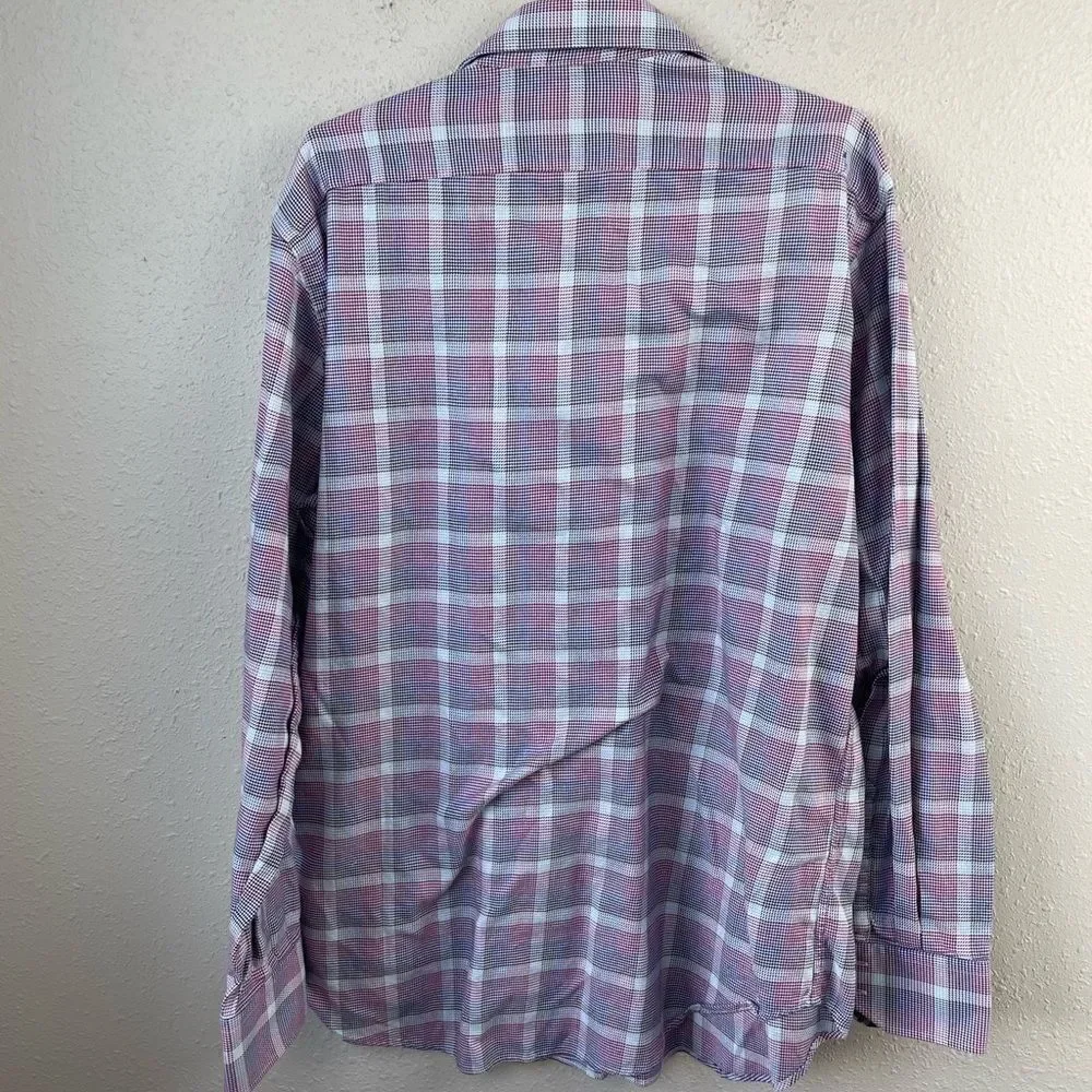 Thomas Dean Dress Shirt Size XL EUC